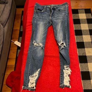 American eagle blue jeans